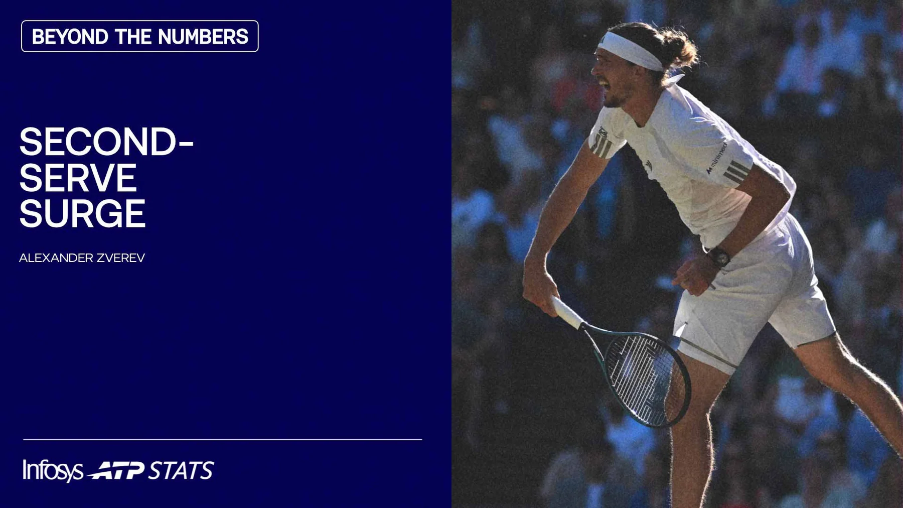 Alexander Zverev serving during the 2026 season