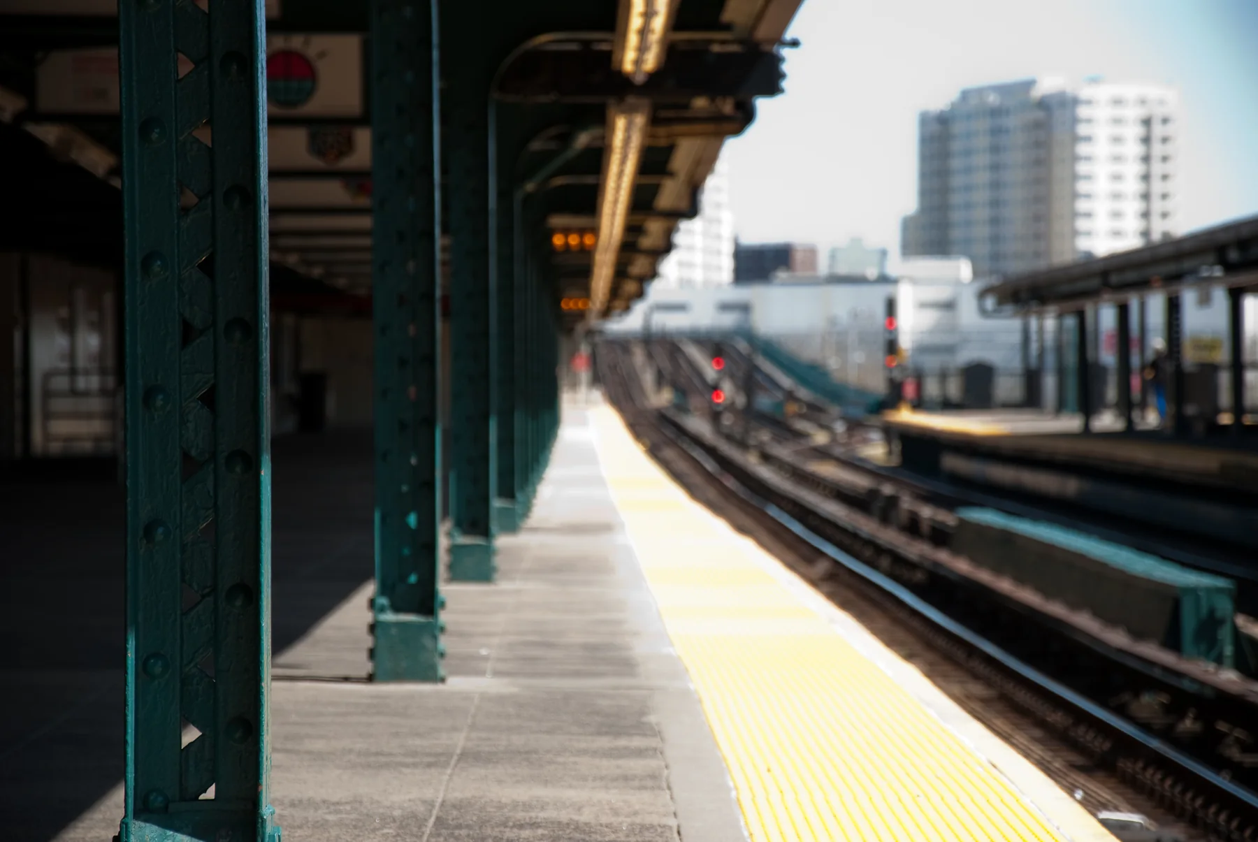 Mets-Willets Point transit station serving the US Open tennis center